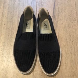 UGG Black Slip-on Sneaker Size 7.5